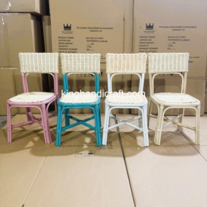 Silla Infantil de Mimbre Hecha a Mano al por Mayor, Asiento de Lujo para Eventos Infantiles, Mobiliario de Alquiler para Bodas - Product Image 2