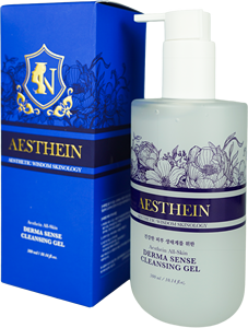 AESTHEIN Nettoyant Gel Professionnel K-Beauty 300ml Technologie Nano Faible Irritation Prévention de l'Acné Approuvé NMPA Tous Types de Peau - Product Image 4