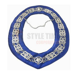 Collier maçonnique de qualité supérieure pour les insignes de loge et les événements, collier maçonnique de haute qualité au design élégant - Product Image 2