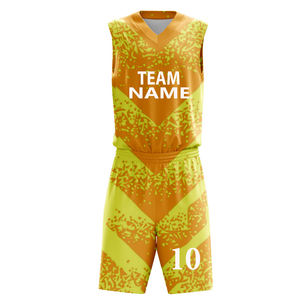 Custom Made Heat-Transfer Basketball Shirt Shorts <b>Sets</b> Jerseys Quick Dry Plus Size 100% Polyester Summer Men Basketball Uniforms - Product Image 3