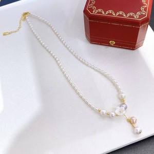 Collar de Perlas de Agua Dulce de 5-6 mm, Joyería de Moda para el Verano, Venta al por Mayor - Product Image 1