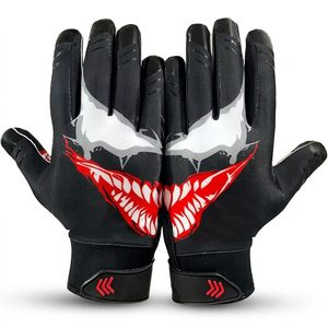 Gants de football américain de style unique, fabriqués au Pakistan, de très haute qualité, personnalisés, super adhérents, pour receveurs, collection 2026 - Product Image 4