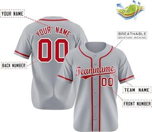 Conjunto Completo de Uniforme de Béisbol Profesional para Hombre, Transpirable, Impermeable, de Poliéster/Nailon, con Impresión por Transferencia de Calor, Venta al Por Mayor - Product Image 2