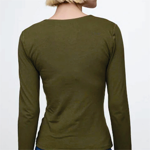 Camiseta Casual de Verano con Cuello Redondo para Mujer, 100% Algodón Orgánico, Logotipo Transpirable, Ecológica - Product Image 4