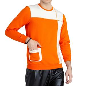 Nuevas Sudaderas para Hombre 100% Algodón, Gran Venta, Mejor Calidad, Nuevo Estilo, Sudadera Naranja de Moda - Product Image 6