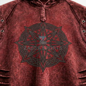 Chaleco de mezclilla de algodón personalizado OEM para hombre, sin mangas, con capucha y estampado gráfico - Product Image 3