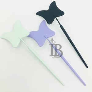 Espejos de Pestañas Butterfly Mirrors Red Lip Lash, de Acero Inoxidable, de Última Tendencia, para Extensión de Pestañas, con Logotipo Mink Sostenible - Product Image 3