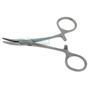 Pince hémostatique chirurgicale de précision Mosquito, courbée, réutilisable, instrument clinique - Product Image 3