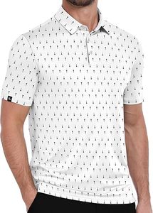 เสื้อเชิ้ตผู้ชายสำหรับเล่นกอล์ฟ ผ้าฝ้าย 100% กันยับ แขนสั้น สกรีนโลโก้ด้านหน้าได้ ระบายอากาศ แห้งเร็ว ผลิตจากโรงงาน - Product Image 2