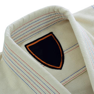 ชุดยูโดคาราเต้ผ้าเพิร์ลวีฟคอตตอนหลากสีสำหรับศิลปะการต่อสู้แบบบราซิลเลี่ยนยิวยิตสู (BJJ) ผลิตตามสั่ง (OEM) ขายส่งจำนวนมาก - Product Image 5