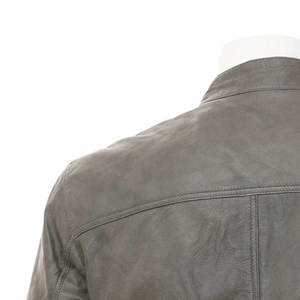 Chaquetas de Cuero Personalizadas para Hombre, Chaquetas de Motero Vintage con Logotipo Personalizado, Chaqueta de Motero de Invierno de Alta Calidad - Product Image 6