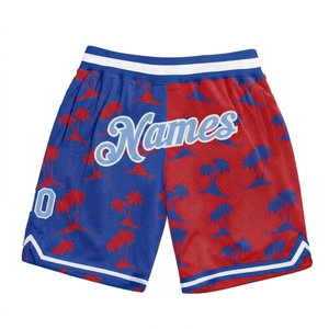 American Knitted <b>Mesh</b> Sublimation Eco-Friendly Breathable Quick Dry Fitness Shorts Men Women Solid Pattern Outdoor Sports Casual - Product Image 1
