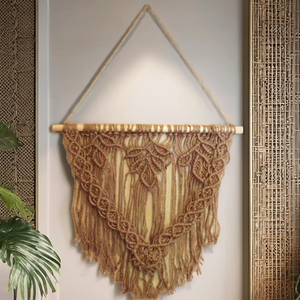 Décoration murale en macramé fait main en jute écologique 2026 - Style moderne et sauvage - Décoration naturelle pour la maison - Vente en gros - Product Image 1