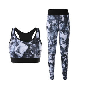 OEM Service Gym Set Women Seamless Yoga Set 2 Pieces Workout Leggings with Backless Sports Bra Custom Design Women Yoga Set - Product Image 4