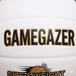 ลูกวอลเลย์บอล GAMEGAZER MS-VB-1022 PU ทนทาน น้ำหนักเบา ขนาด 5 น้ำหนัก 260-280 กรัม รอบวง 650-670 มม. เย็บด้วยเครื่องจักร ปรับแต่งได้ - Product Image 3