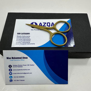Stainless Steel Gold Color Mini Embroidery <b>Scissors</b> Fine Tip Thread Cutter for <b>Sewing</b> Craft Needlework Detail Work - Product Image 5