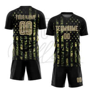 Comfortable and Breathable Adult Size <b>Men</b> Soccer Uniform 100% Top High Quality Solid Color <b>Men</b> Soccer Uniform - Product Image 4