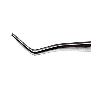 คีมถอนฟันสแตนเลสคุณภาพสูงแบบใช้มือ คีมผ่าตัดโค้งสำหรับดึงไหมขัดฟัน คีมถอนฟันแบบมืออาชีพ - Product Image 4