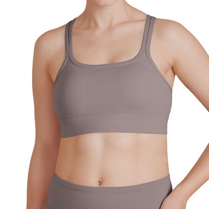Soutien-gorge de sport à fort impact pour femmes, sans armatures, rembourré, avec coussinets amovibles pour le yoga, la gym, la course à pied et le fitness - Product Image 1