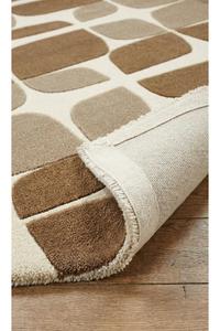 New Style Geometric Handmade Wool Waterproof Non-Slip <b>Thick</b> <b>Pile</b> Area <b>Rug</b> for Living Room Home Use Rectangle Shape - Product Image 6