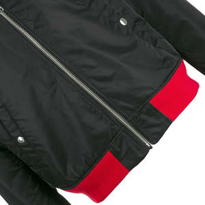 เสื้อแจ็คเก็ตเบสบอลแบบวาร์ซิตี้ ผ้าซอฟต์เชลล์ สไตล์ลำลอง สำหรับฤดูหนาว คุณภาพสูง พร้อมโลโก้สั่งทำ - Product Image 3