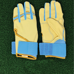 Custom Printed Youth <b>Glove</b> Leather <b>Baseball</b> <b>Gloves</b> High End <b>Baseball</b> Batting <b>Gloves</b> Pro Fit Design Cowhide Sheepskin Leather - Product Image 4