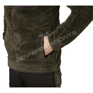 Men's Casual Style 100% Heavy <b>Micro</b> <b>Fleece</b> Windproof Outdoor Hunting <b>Jacket</b> For Winter Comfortable Warm - Product Image 4