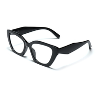 Lunettes de protection anti-lumière bleue œil de chat tendance de haute qualité avec logo personnalisé pour le travail sur ordinateur