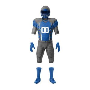 Uniforme de Fútbol Americano Personalizado Transpirable, Jersey de Manga Corta para Adultos, Kit de Fútbol Sublimado - Product Image 2