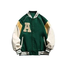 Winter Fashion Varsity <b>Jacket</b> Letterman Bomber <b>Jacket</b> Loose Fit <b>Casual</b> Baseball <b>Jacket</b> Chenille Embroidered <b>Jacket</b> - Product Image 5