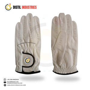 International Men Golf Gloves All Weather Soft Gloves Non-slip Cabretta Leather <b>Light</b> Weight Long Lasting Hand Fit Sports - Product Image 5