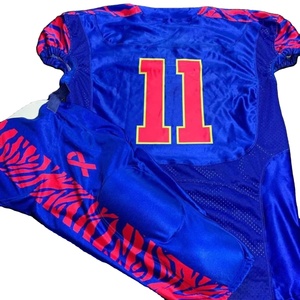 2024ใส่ได้ทั้งชายและหญิงชุดเครื่องแบบอเมริกันฟุตบอลชุดทีมที่ทนทานระบายอากาศได้ดีพิมพ์ลาย - Product Image 3