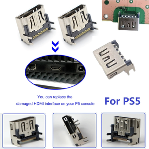 Paquete de 5 OEM para reemplazo de enchufe de conector de puerto HDMI para Sony PlayStation 5 PS5 EE. UU. Otros conectores - Product Image 2