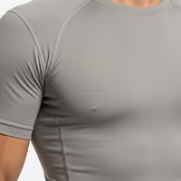 Ensemble de compression 2 pièces pour homme, séchage rapide, sous-vêtement de sport, tenue moulante de performance pour la course et l'entraînement