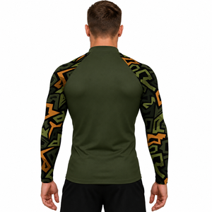 <b>Men</b> Quick-Dry <b>Stretch</b> Fitness Shirt Gym Clothes BJJ Hot Sale Rash guard Wrestling T Shirt Martial Arts Wear MMA Muay Thai Shirts - Product Image 2