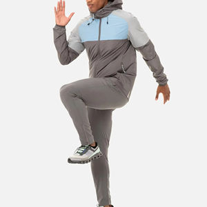 Traje de entrenamiento cortavientos de dos piezas de buena calidad y nueva moda para hombre, top ventas, ropa de calle de manga larga, traje cortavientos para hombre - Product Image 6