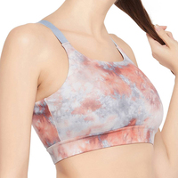 Soutien-gorge de sport pour femme 2026, maintien moyen, léger, sans couture, respirant, bretelles croisées, écologique, séchage rapide - Vente en gros