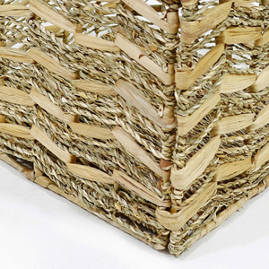 Eco Friendly High Quality Water Hyacinth Handmade Modern <b>Storage</b> <b>Basket</b> Hamper Customizable Size Color for Home Kitchen - Product Image 5