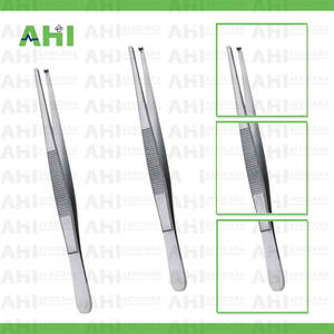 Pince à tissus en acier inoxydable, forceps chirurgical manuel, kit chirurgical certifié CE, certifié ISO13485, haute qualité, garantie 1 an - Product Image 5