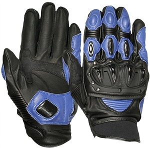 Guantes de Motocicleta de Cuero de Alta Calidad, Guantes de Protección para Motociclistas, Guantes de Carreras con Dedos Completos - Product Image 5