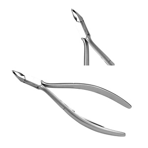 New Finger Nail Cuticle Nippers 3mm Cutting 12.5cm Toenail Clippers Satin finish Made of Autoclavable Stainless Steel - Product Image 3
