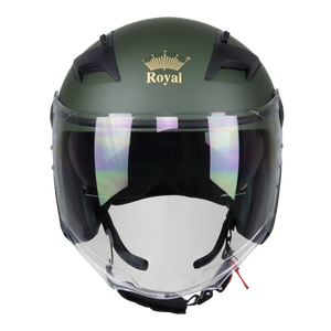 Superventas del fabricante de Vietnam, casco Royal Vintage Openface, visera ABS avanzada, DOT, diseño gráfico, motocicleta, 2017 - Product Image 4