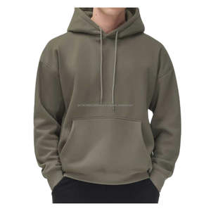 Fabricación de Sudaderas con Capucha para Hombre, Diseño Personalizado, Venta Caliente de Otoño, Casuales, 100% Algodón, con Bolsillo, Talla Grande - Product Image 1
