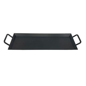 <b>Large</b> Food Grade Metal Serving Tray With Polished Stainless Steel Surface For Buffet And Banquet Food Display - Product Image 1