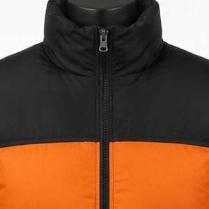 Custom Logo Solid Color Lightweight Puffer <b>Jacket</b> for Men Over-Sized <b>Waterproof</b> Down Coats with <b>Warm</b> Zipper Closure - Product Image 2