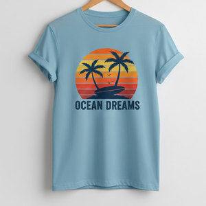 T-shirt homme slim fit col rond style western, tendance, en coton, pour l'été, la mode streetwear et le quotidien. - Product Image 1