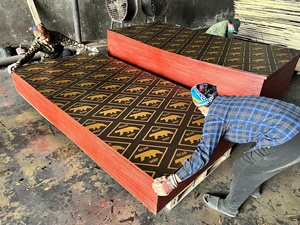 Usine au Vietnam à vendre : contreplaqué filmé - feuille de contreplaqué réutilisable 18 mm - contreplaqué filmé avec colle phénolique, mélamine pour l'exportation - Product Image 6