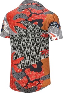 Lightweight Men <b>Hawaiian</b> T Shirt Best Material Hot Selling <b>Top</b> Trending Wholesale Price men's shirts with Custom Logo/colors - Product Image 5