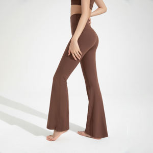 Leggings de Yoga para Mujer, de Alta Elasticidad en Cuatro Direcciones, Ecológicos, Ajustados, de Cintura Alta, Levanta Glúteos, Control de Abdomen, Sensación de Segunda Piel, Secado Rápido - Product Image 6