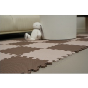 เสื่อเล่นประสาน EVA เป็นมิตรกับสิ่งแวดล้อมของเล่นเพื่อการศึกษาป้องกันการลื่นดูดซับแรงกระแทกแบบไขว้ - Product Image 1